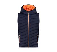 CMP - Chaleco infantil con capucha fija, Azul negro, 116