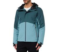 CMP - Chaqueta de esquí de hombre con capucha fija, Petróleo, 54