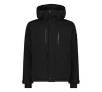 CMP - Chaqueta de esquí para hombre con capucha fija, Negro, 52