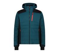 CMP Chaqueta de esquí para hombre con protección climática y capucha extraíble, Alpine Feel Warm Flock & Clima Protect cálido, transpirable y resistente a la intemperie para días de esquí extremos