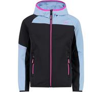 CMP Chaqueta de forro polar elástico con capucha fija unisex para niños y jóvenes