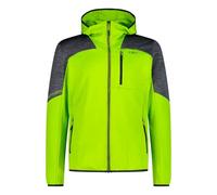 CMP Chaqueta de forro polar Grid Tech con capucha fija para hombre