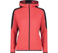 CMP Chaqueta de forro polar Grid Tech con capucha fija para mujer