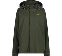 CMP - Chaqueta de hombre con capucha y botones a presión, Verde Aceite, 50