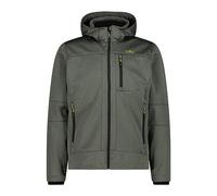 CMP - Chaqueta de hombre con capucha y cremallera, Mel caqui., 56