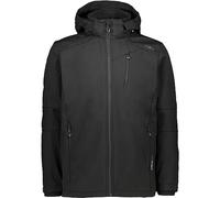CMP - Chaqueta de hombre con capucha y cremallera, Negro, 54