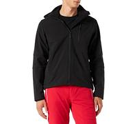 CMP - Chaqueta de hombre con capucha y cremallera, Negro, 58