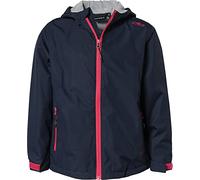 CMP Chaqueta de lluvia 39X7985 Chaqueta, Niñas, Black Blue, 128