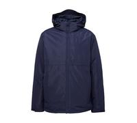 CMP - Man Jacket Zip Hood Detachable Inn.Jacket, Black Blue, 50