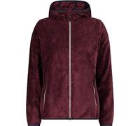 CMP - Chaqueta de mujer con capucha fija, borgoña, M