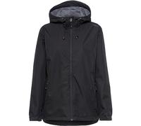 CMP - Chaqueta de mujer con capucha fija, Negro, XS