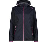 CMP - Chaqueta de mujer con capucha para lluvia, Antracita, XXXL
