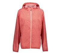 CMP - Chaqueta de mujer con capucha para lluvia, Coral, M