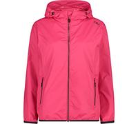 CMP - Chaqueta de mujer con capucha para lluvia, Fresa, L