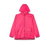 CMP - Chaqueta de mujer con capucha para lluvia, Fresa, XL | WP 5000, ultraligera 230 g, plegable en bolsillo, cortaviento, costuras selladas y reflectante.