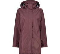 CMP - Chaqueta de mujer con capucha y botones a presión, Ciruela, XXXL