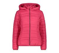 CMP - Chaqueta de nailon con capucha desmontable para mujer, color cereza, talla 48