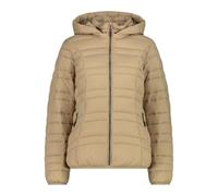 CMP - Chaqueta de nailon con capucha desmontable para mujer, Sésamo, 52