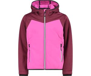 CMP Chaqueta De Niña Con Capucha Fija De Softshell Combinado Jacket Unisex - Niños y Niños