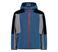 CMP Chaqueta De Niño De Forro Polar Knit Tech Con Capucha Fija Jacket Unisex - Niños y jóvenes