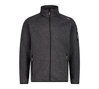 CMP - Jacket Jacquard Knitted 3H60747N - Forro polar 48 nero / glacier