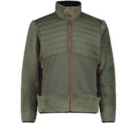 CMP - Chaqueta híbrida de forro polar Highloft Olive, 50