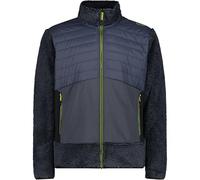 CMP - Chaqueta híbrida de forro polar Highloft, Titanio, 56
