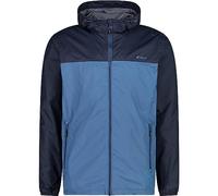 CMP Chaqueta Hombre Rain Fix Capucha, Azul polvoriento, 54