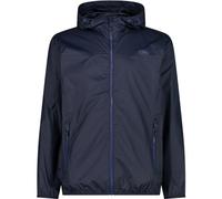 CMP - Chaqueta impermeable con capucha para hombre, B. Azul-azulado, 54