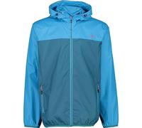 CMP - Chaqueta impermeable con capucha para hombre, Lago profundo, 46