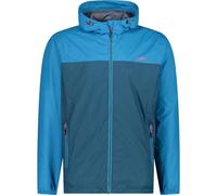 CMP - Chaqueta impermeable con capucha para hombre, Lago profundo, 46
