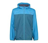 CMP - Chaqueta impermeable con capucha para hombre, Lago profundo, 54