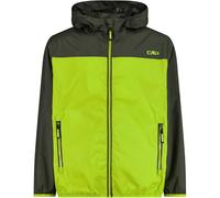 CMP Chaqueta impermeable con capucha para niños, Verde aceite., 128