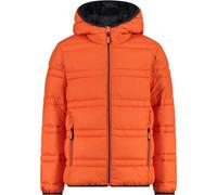 CMP - Chaqueta infantil con capucha fija, Naranja, 128
