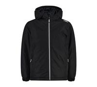 CMP - Chaqueta infantil con capucha fija, Negro, 140