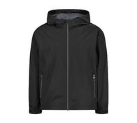 CMP - Chaqueta infantil con capucha fija, Negro, 164