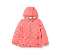 CMP - Chaqueta infantil con capucha fija, rojo flúor, 176