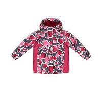 CMP - Chaqueta infantil con capucha fija, Titanio-Brillo, 104CM