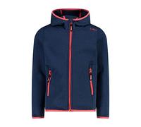 CMP - Chaqueta infantil Knit-Tech con capucha fija, Tinta azul, 176