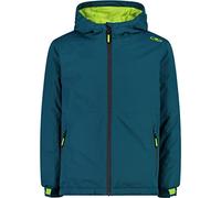 CMP - Chaqueta infantil ripstop con capucha fija, Lago profundo, 104