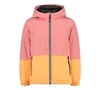 CMP Chaqueta Kid G Con Capucha Fija, Chaqueta Softshell Unisex niños, Multicolor (Pesca 33Z1425), 164