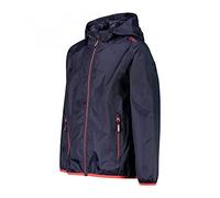 CMP - Chaqueta Kid G con capucha impermeable, Beso rojo marino, 116