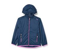 CMP Chaqueta Kid G con capucha Rain Fix, Azul, 128