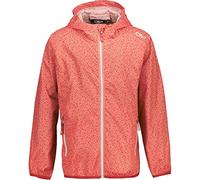 CMP Chaqueta Kid G con capucha Rain Fix, Coral, 128