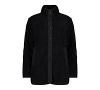 CMP - Chaqueta larga de forro polar para mujer, color negro, talla 42
