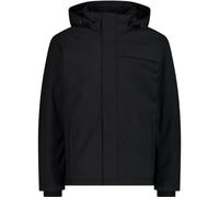 CMP - Chaqueta larga de hombre con capucha automática, Negro, 46