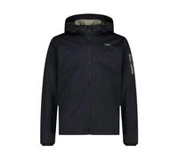 CMP - Chaqueta Ligera Softshell con Capucha y Cremallera - Sport - Hombre - Gris - L -