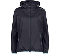 CMP Chaqueta Mujer Ripstop Pack Pocket Con Capucha - 58UN (Antracita/Aguamarina)