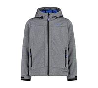 CMP Chaqueta Niño Con Capucha Fija, Negro Mel.-Royal, 152