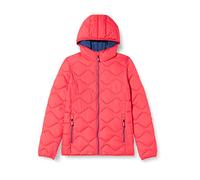 CMP Kid G Jacket Fix Hood Chaqueta, Campari, 140 para Niñas